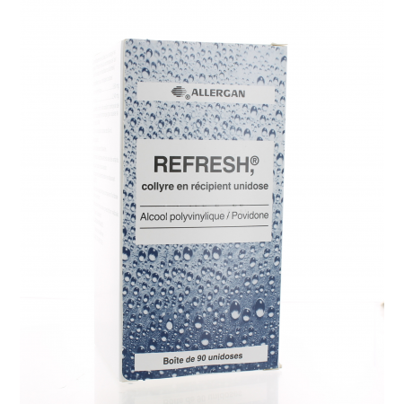 Refresh Collyre 90 unidoses - Univers Pharmacie