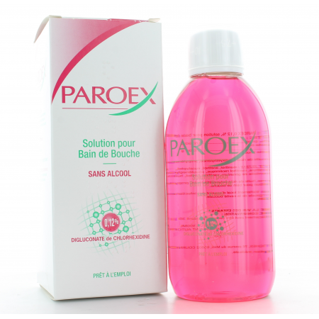 Paroex Solution pour Bain de Bouche 300ml - Univers Pharmacie