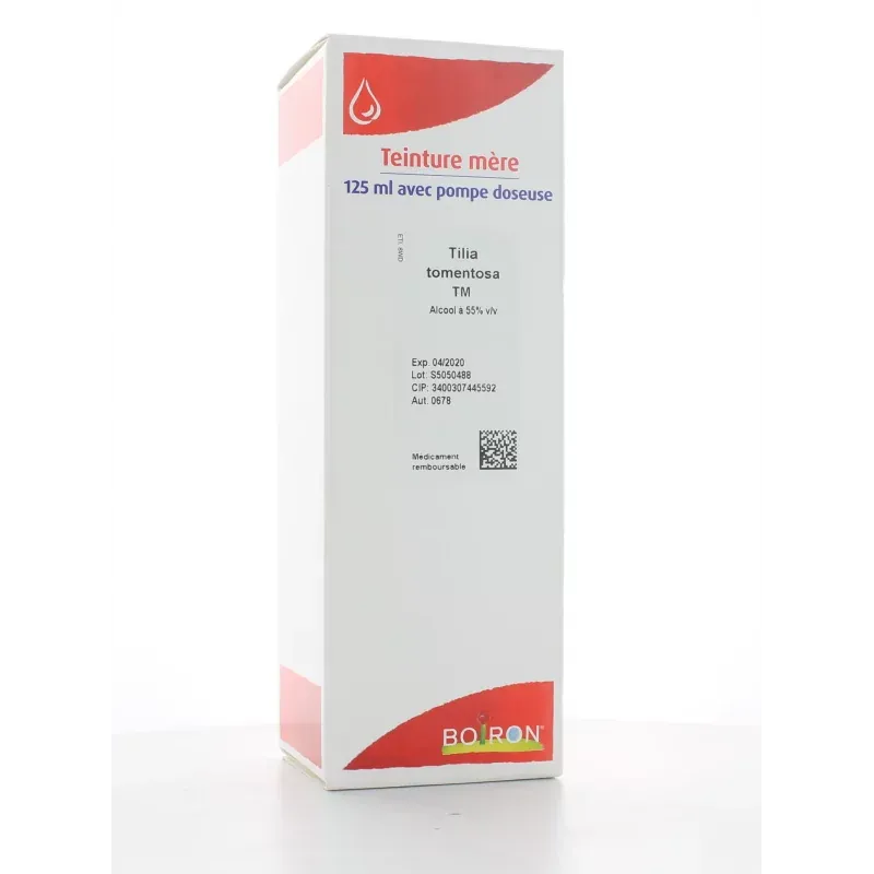 Teinture mère Tilia tomentosa Boiron 125 ml