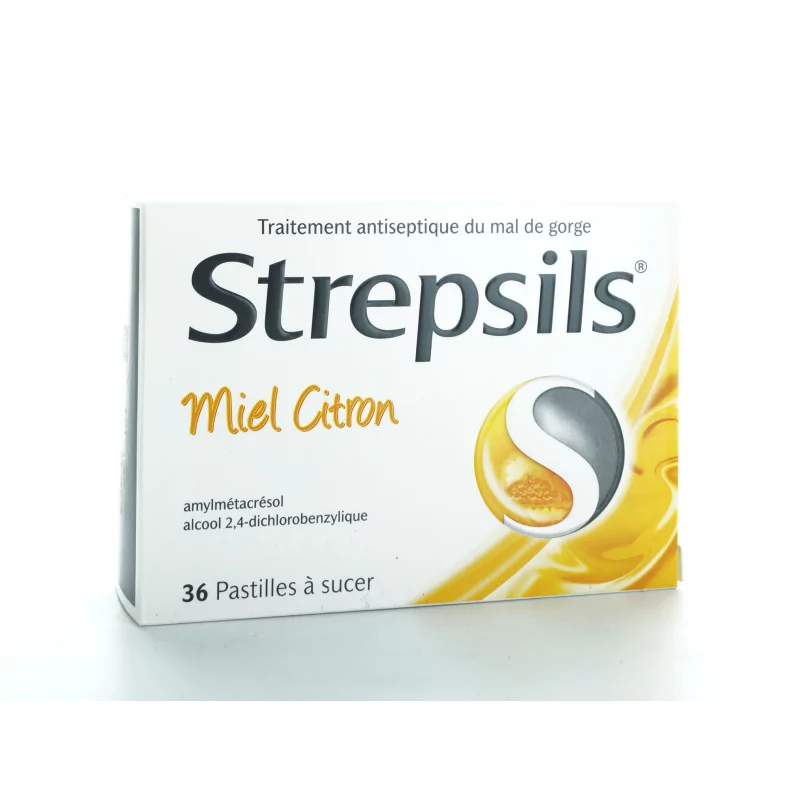 Strepsils Miel Citron, maux de gorge
