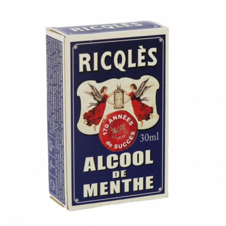 Alcool de Menthe de Ricqlès 30ml
