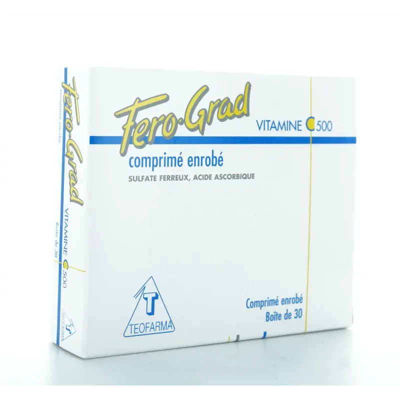 Fero Grad Vitamine C 500 30 comprimés - Univers Pharmacie