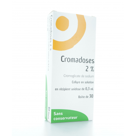 Cromadoses 2% Collyre 30 unidoses