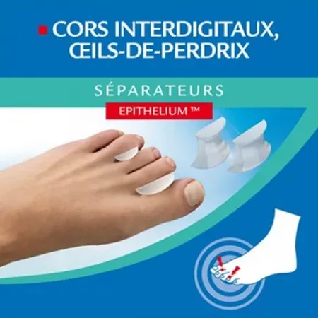 Epitact Séparateurs Epithelium Taille L X4 - Univers Pharmacie