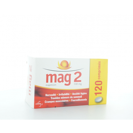 Mag 2 100 mg  120 comprimés
