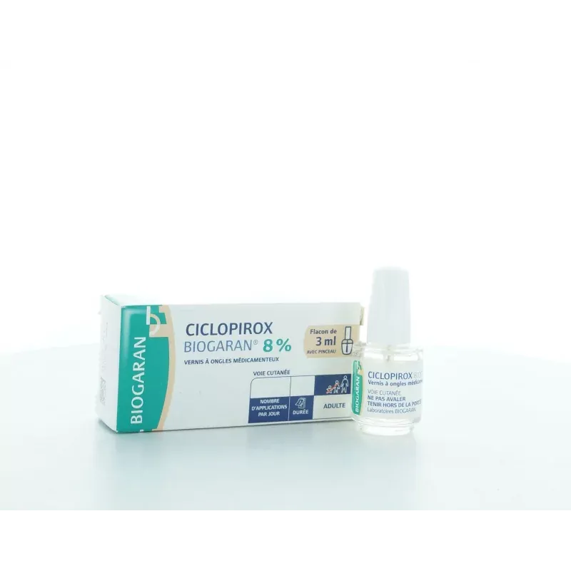Biogaran Ciclopirox 8% 3ml Biogaran Ciclopirox 8% 3ml