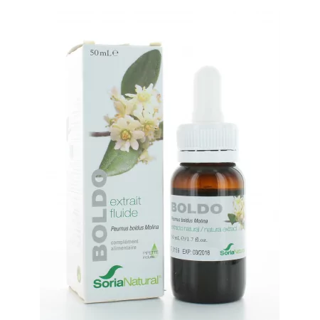 Soria Natural Extrait Fluide de Boldo 50ml - Univers Pharmacie