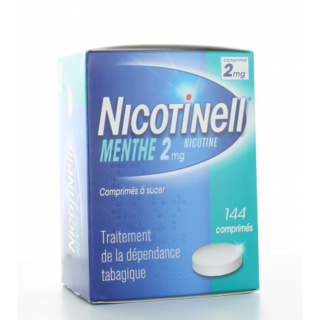 Nicotinell 2mg Menthe 144 comprimés