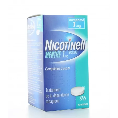 Nicotinell 1mg Menthe 96 comprimés - Univers Pharmacie