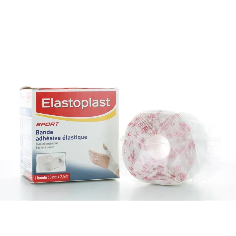Bande Adhésive Élastique Elastoplast 3 cm X 2,5m