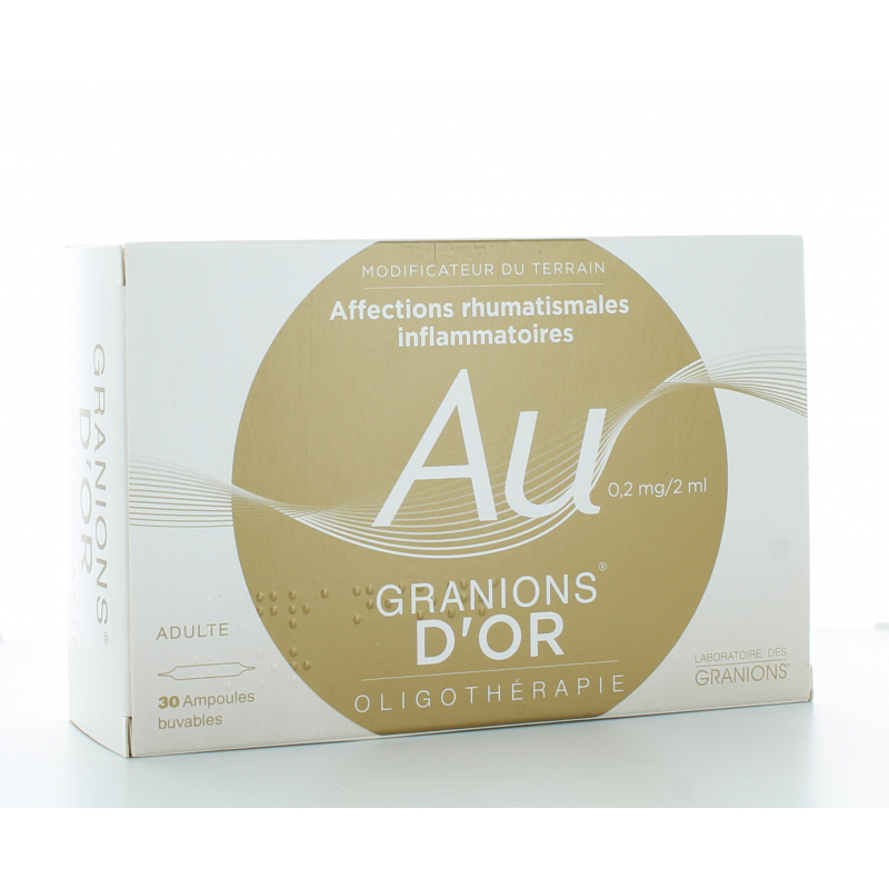 Granions d'Or 0,2 mg/2 ml 30 ampoules