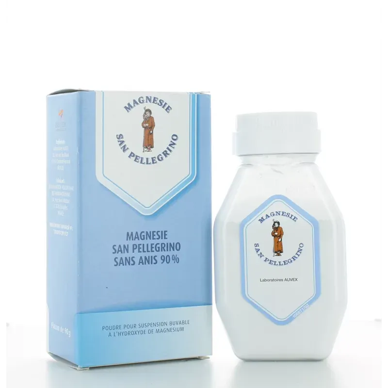 Magnésie San Pellegrino 90% sans anis 90g