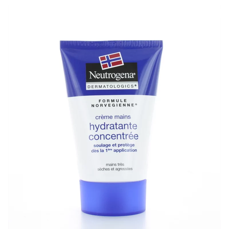 Crème Mains Hydratante Concentrée Formule Norvégienne Neutrogena 50 ml