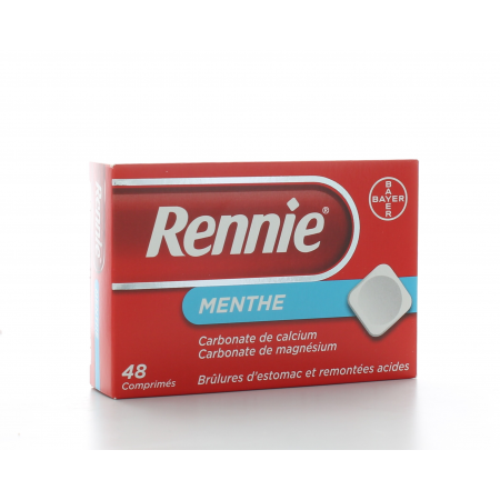 Rennie Menthe 48 comprimés
