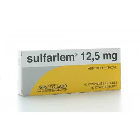 Sulfarlem 12,5 mg 60 comprimés