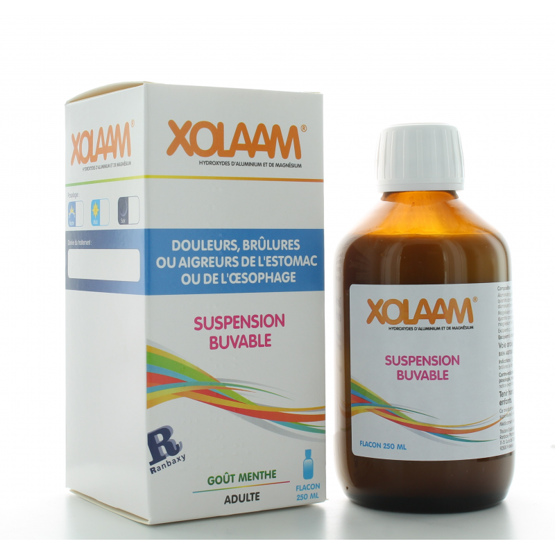 Xolaam Supsension Buvable Menthe 250 ml Xolaam Supsension Buvable Menthe 250 ml