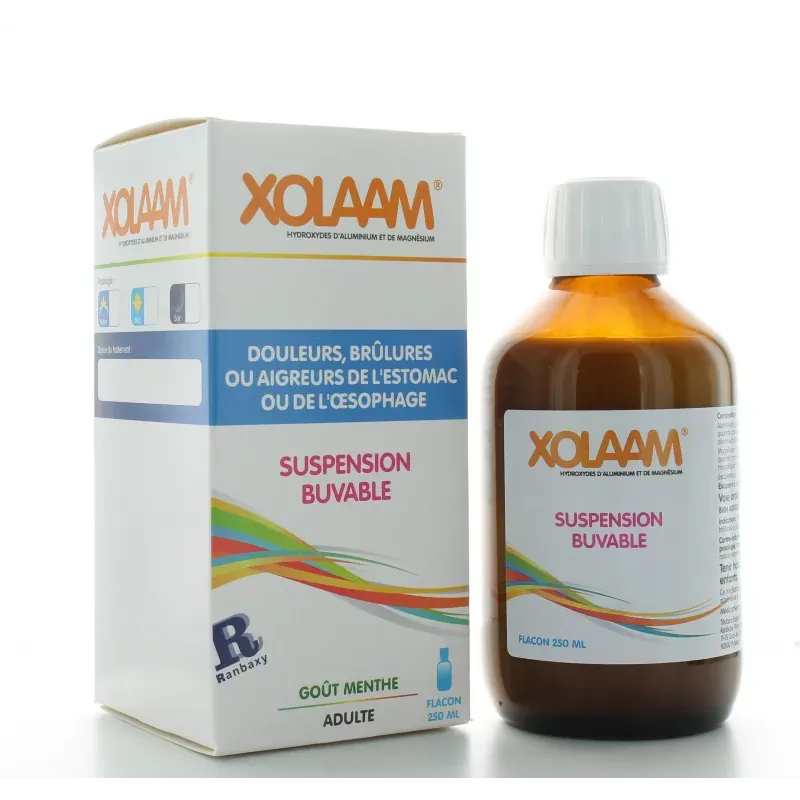 Xolaam Supsension Buvable Menthe 250 ml
