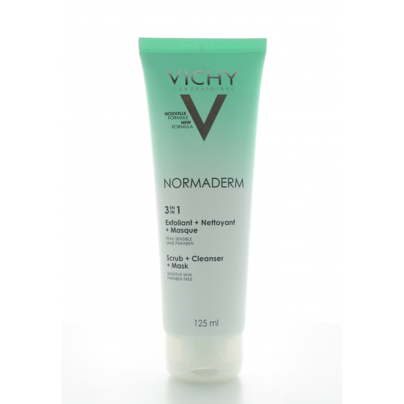 Vichy Normaderm Masque + Exfoliant + Nettoyant 125ml Vichy Normaderm Masque + Exfoliant + Nettoyant 125ml