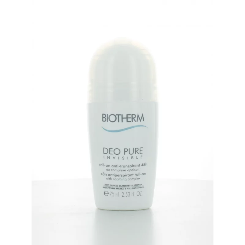 Biotherm Déo Pure Invisible 48H 75ml - Univers Pharmacie