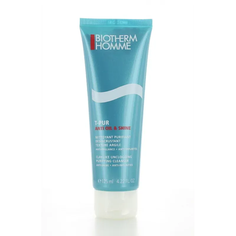 Nettoyant Désincrustant T-Pur Biotherm Homme 125 ml