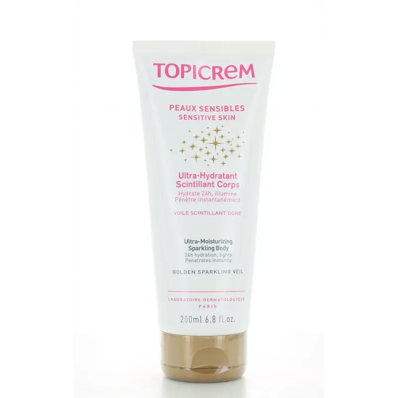 Ultra-Hydratant Scintillant Corps Topicrem 200 ml
