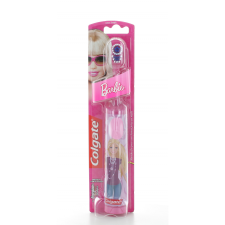 Brosse à dents à piles Colgate Barbie