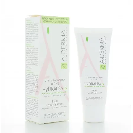 A-Derma Crème Hydratante Riche Hydralba UV 40 ml