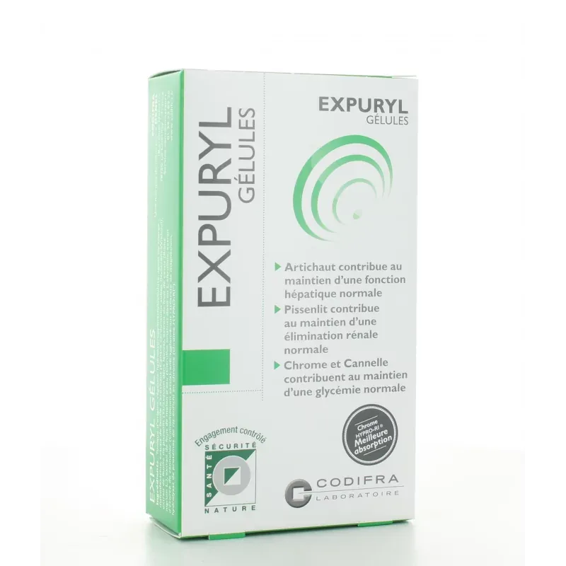 Codifra Expuryl 60 gélules - Univers Pharmacie