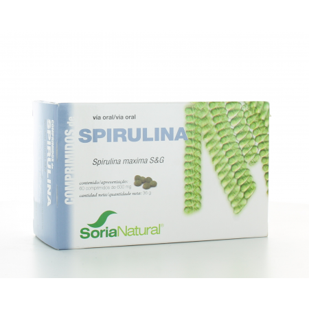 Spiruline Soria Natural 60 comprimés