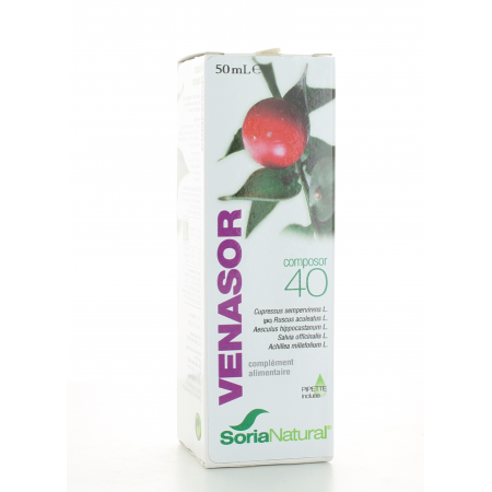 Venasor Soria Natural 50 ml - Univers Pharmacie
