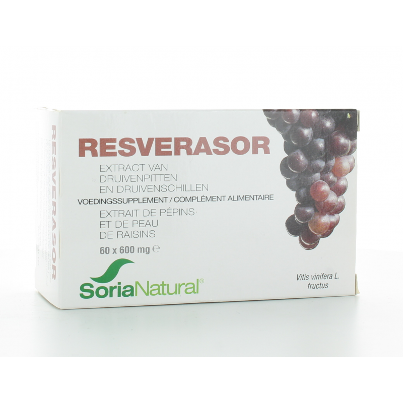 Resverasor Soria Natural 60 comprimés