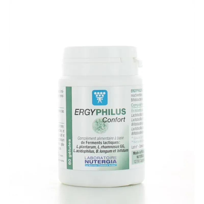 Nutergia ErgyPhilus Confort 60 gélules