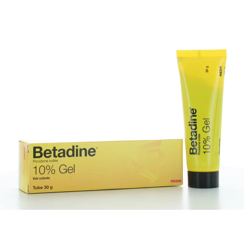 Betadine 10% Gel 30 g, Antiseptique