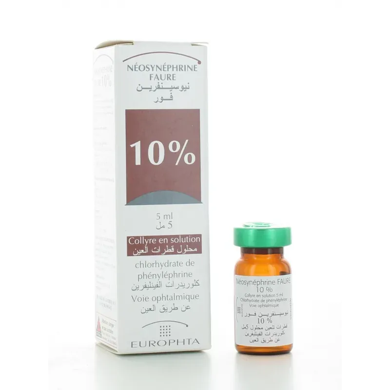 Néosynéphrine Faure 10% Collyre 5ml - Univers Pharmacie