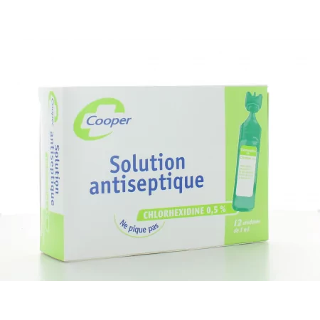 Solution Antiseptique Cooper 12 X 5ml