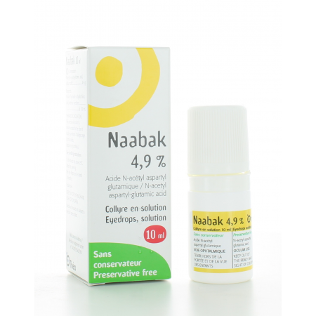Naabak 4,9% Collyre 10 ml