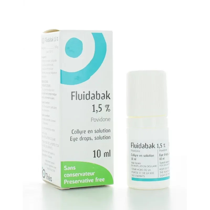 Fluidabak 1,5% Collyre 10 ml