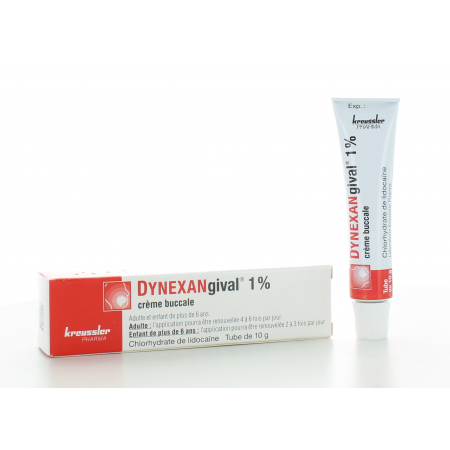 Dynexangival 1% Crème Buccale 10g