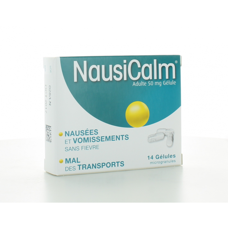 NausiCalm 50 mg 14 gélules