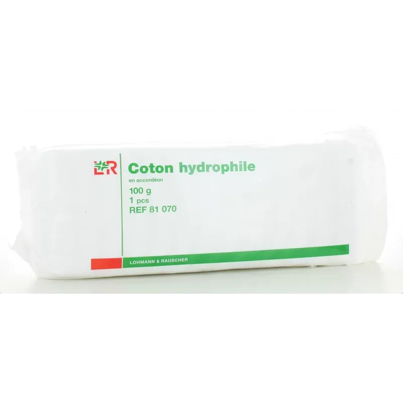 Coton Hydrophile Lohmann&Rauscher 100 g Coton Hydrophile Lohmann&Rauscher 100 g