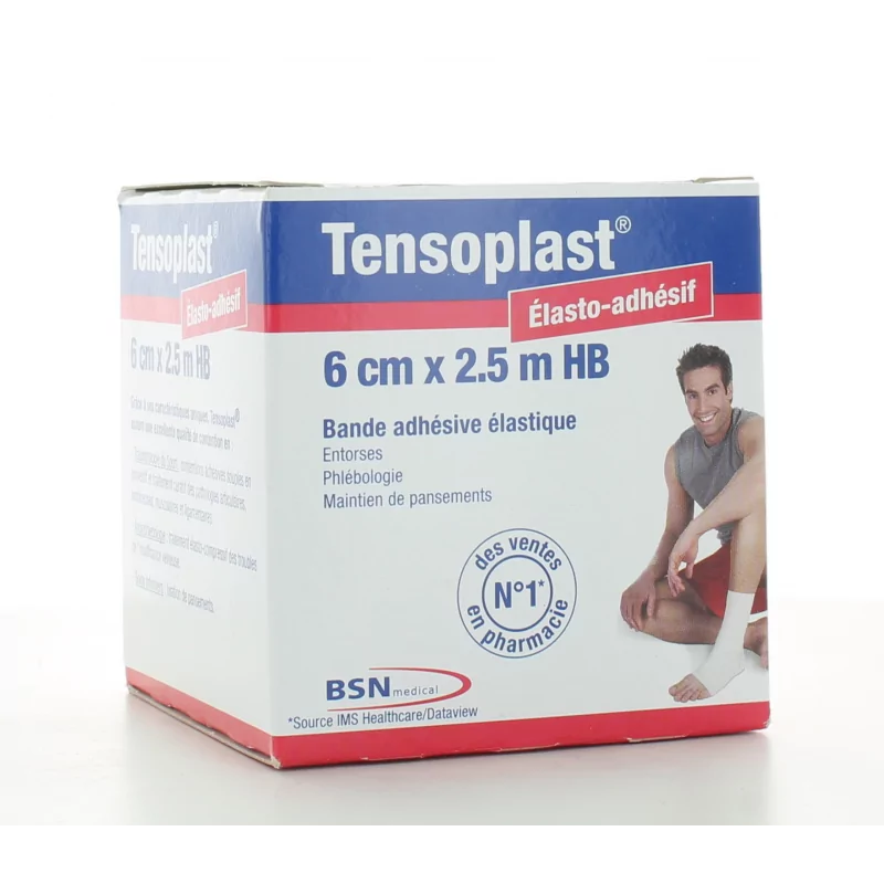 BSN Médical Tensoplast HB Bande Adhésive 6cm x 2,5m