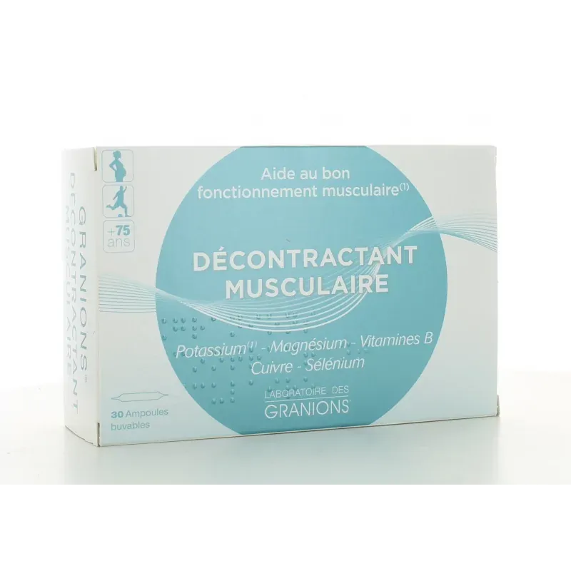Décontractant Musculaire Laboratoires des Granions 30 ampoules