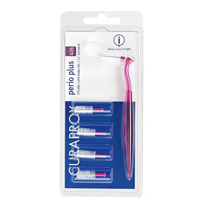 Curaprox Brossettes interdentaires CPS Perio Plus 406 X5 - Univers Pharmacie