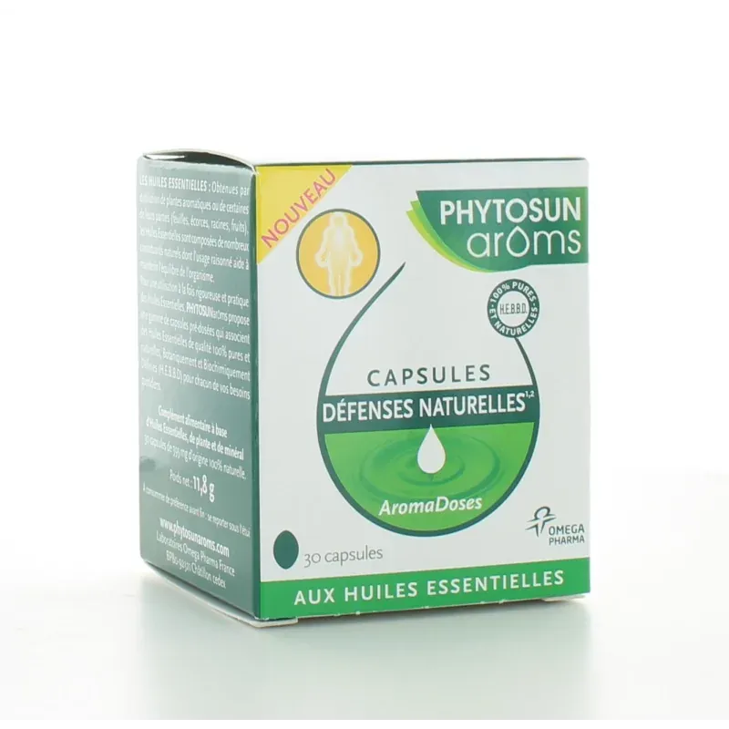 Capsules Défenses Naturelles AromaDoses Phytosun Aroms X30