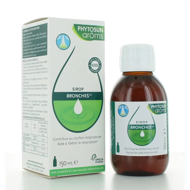 Sirop Bronches Phytosun Aroms 150 ml