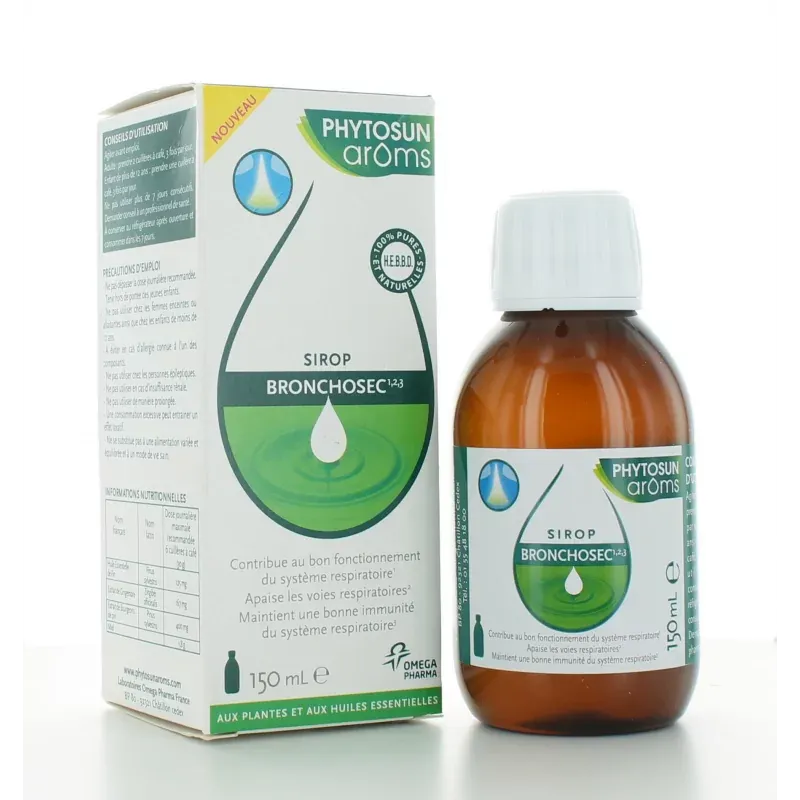 Phytosun Aroms Sirop Bronchosec 150ml