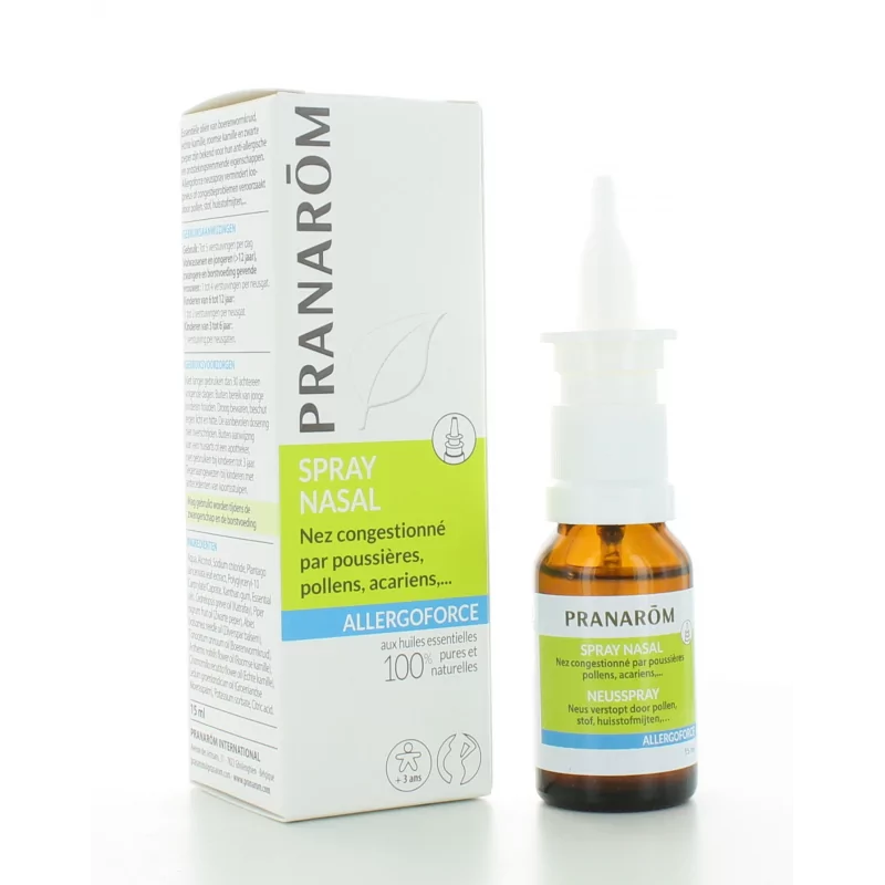 Pranarom Allergoforce Nasal Spray for Seasonal Allergies 15ml