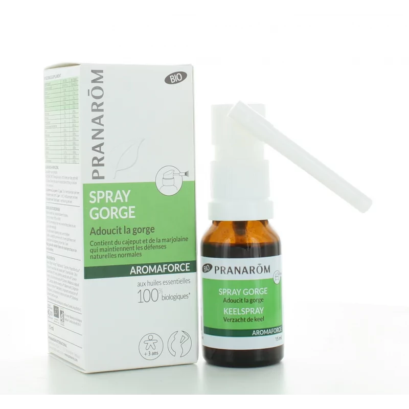 Pranarôm Spray Gorge Bio Aromaforce 15ml - Easypara
