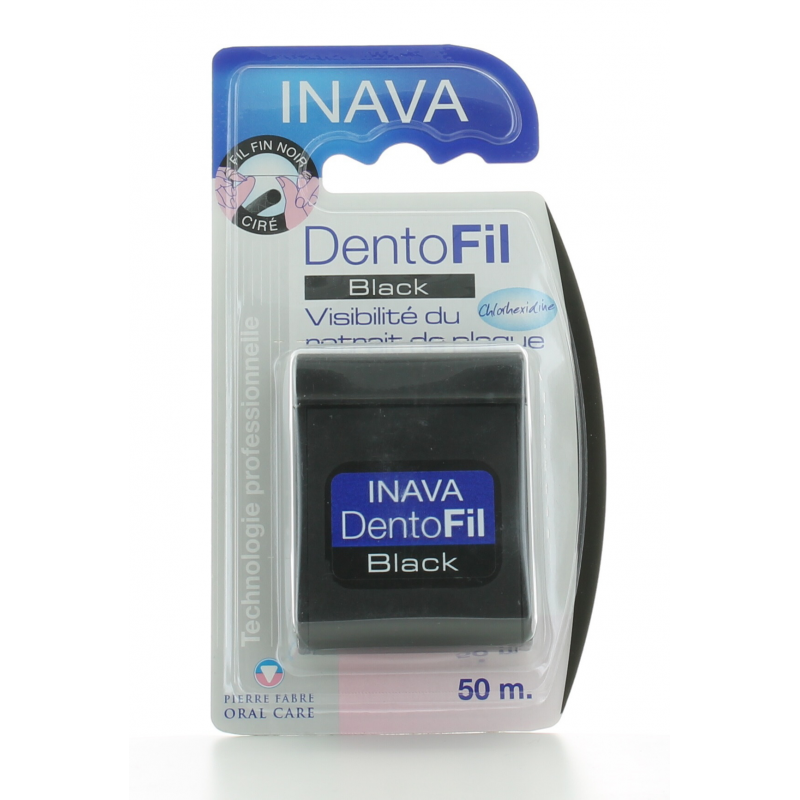 Fil Dentaire DentoFil Black Inava 50m Fil Dentaire DentoFil Black Inava 50m