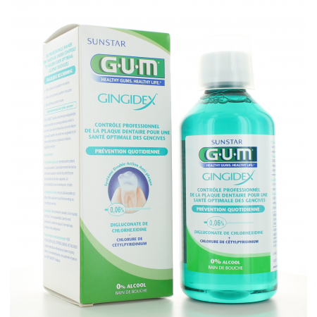 Gingidex Prévention Quotidienne GUM Sunstar 300 ml
